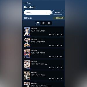 Yankees 230 Baseball Cards Valued At $380